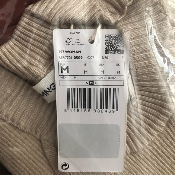 Mango Halter Knit Top - Picture 5 of 5